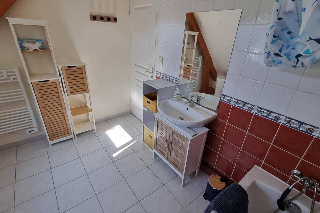 Maison De Famille Situee A Saint-Molf. Eksteriør billede